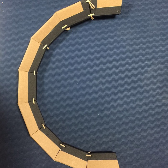 Stinger made out of cardboard